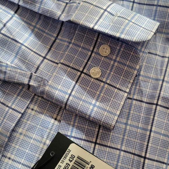 Hugo Boss Sharp Fit Dress Shirt size L 16 34/35 - Picture 6 of 9